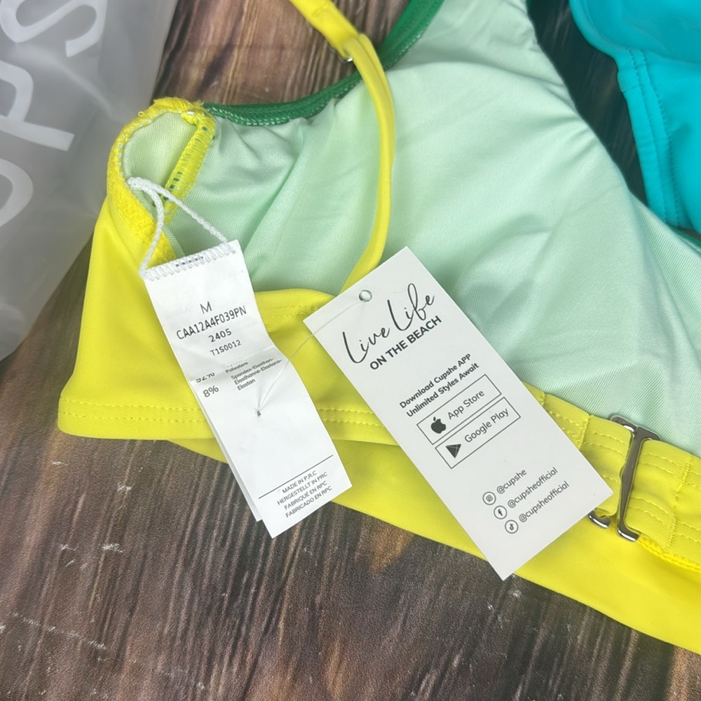 Color-block Bikini- Size Medium - Picture 6 of 6